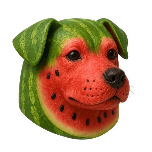 Watermelon Dog